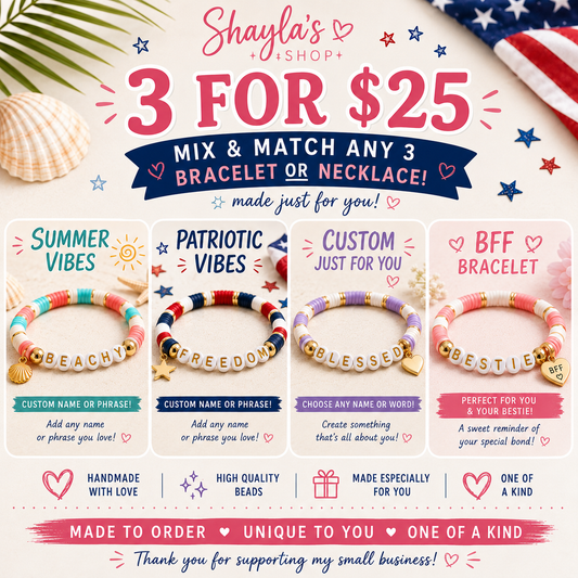 3 for $25